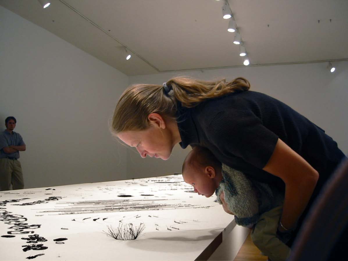 Anne Wilson, Topologies (9-12.02), 2002, Anne Wilson: Unfoldings, MassArt, Boston