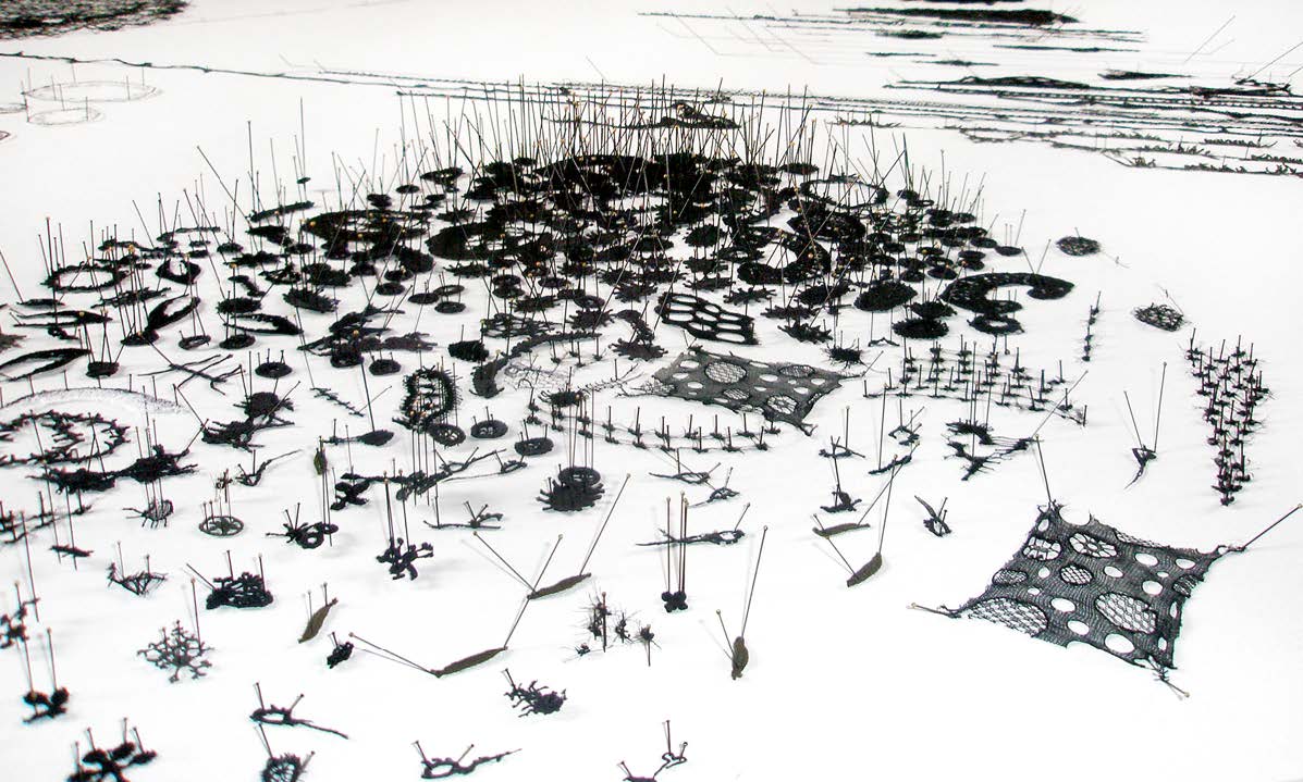 Anne Wilson, Topologies, Made at the V&A, 2008